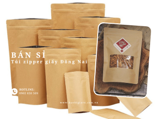 Bán sỉ túi zipper giấy Đồng Nai