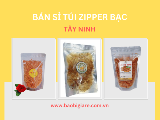 Bán sỉ túi zipper bạc Tây Ninh