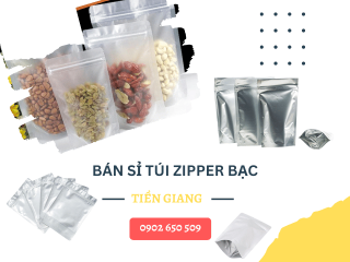 Bán sỉ túi zipper bạc Tiền Giang