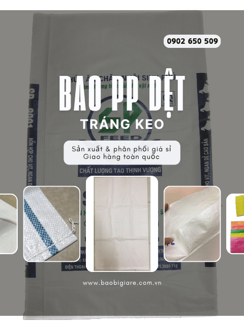 Bao PP dệt tráng keo