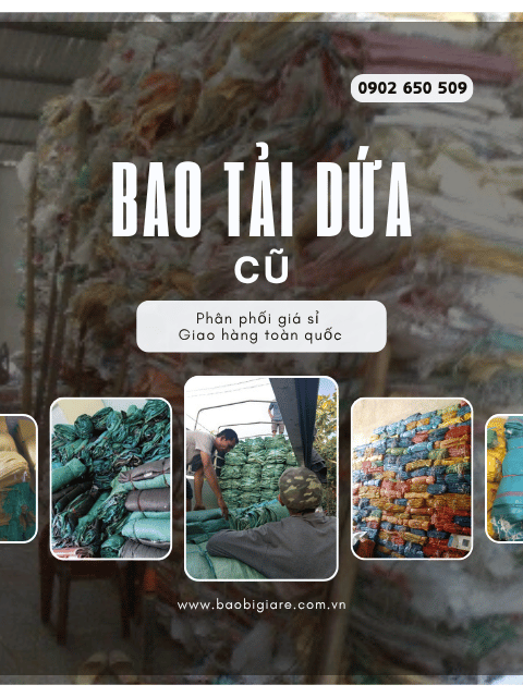 Bao tải dứa cũ